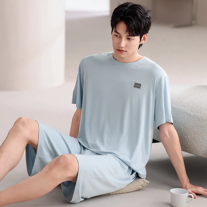 UAVAE Pajama Set Men's Image Color-5