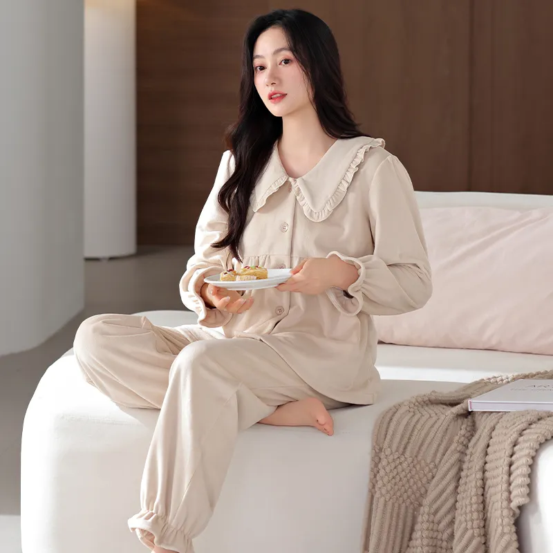 UAVAE Pajama Set Women's Image Color-2