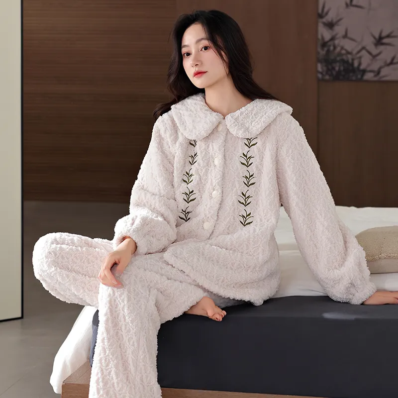 UAVAE Pajama Set Women's Image Color-5