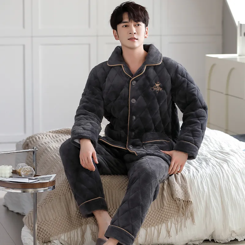 UAVAE Men Pajama Sets-9