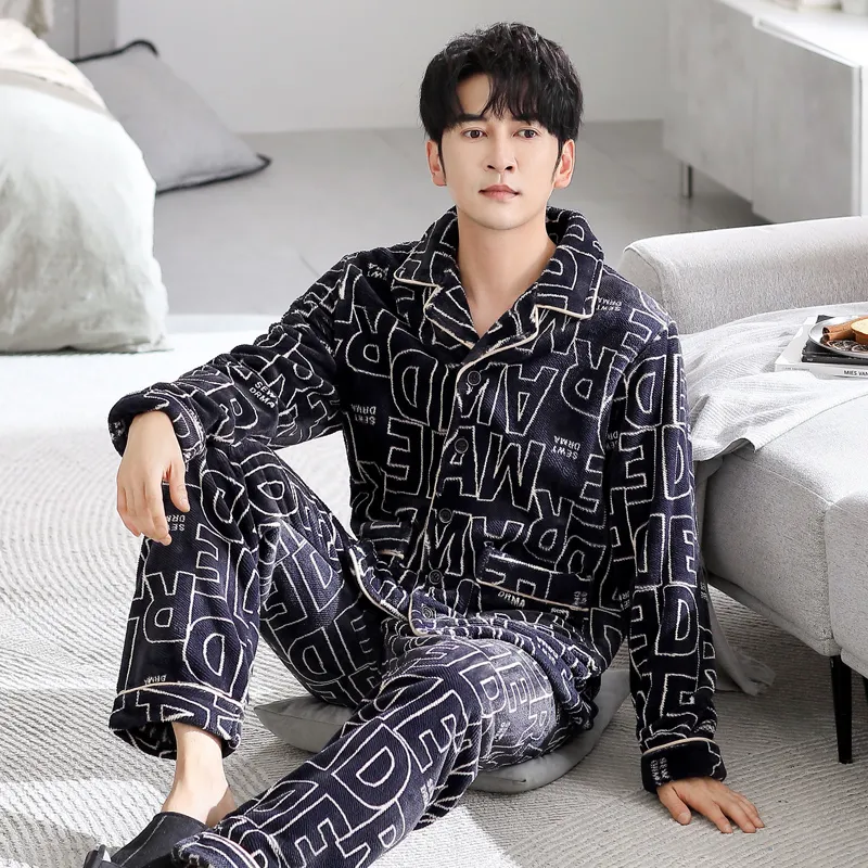 UAVAE Men Pajama Sets-2