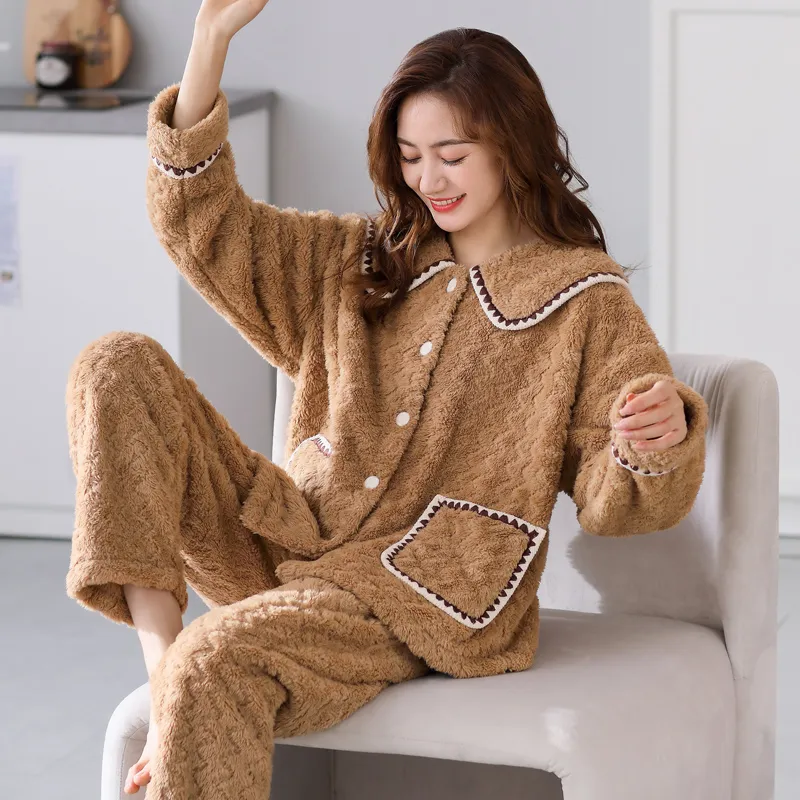 UAVAE Pajama Set Women's Image Color-6