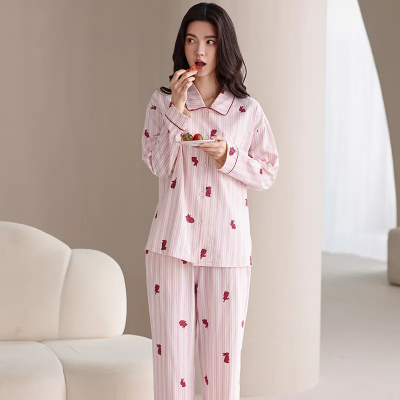 UAVAE Pajama Set Women's Image Color-6