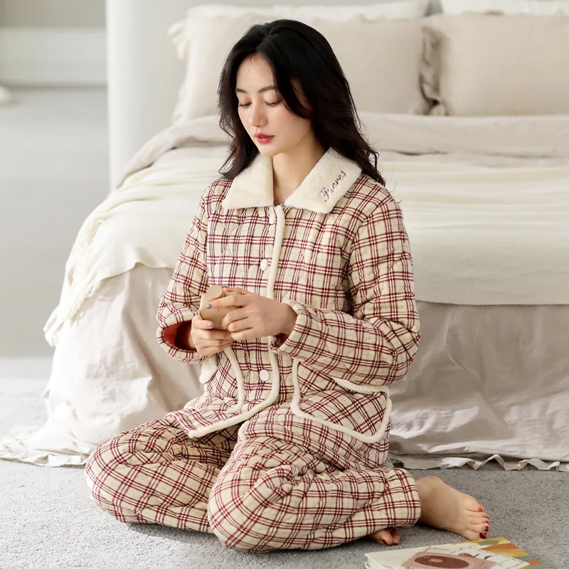 UAVAE Pajama Set Women's Image Color-3