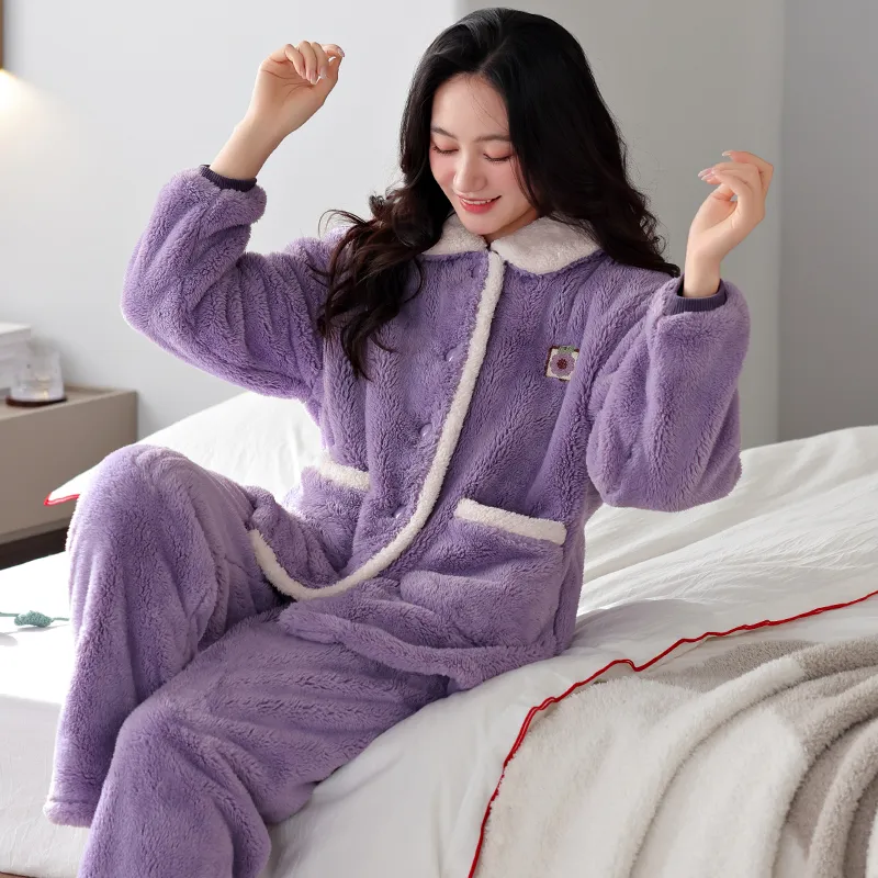 UAVAE Women's Pajama Sets-5