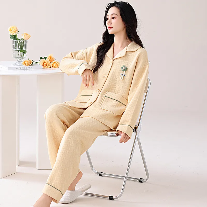 UAVAE Pajama Set Women's Image Color-5