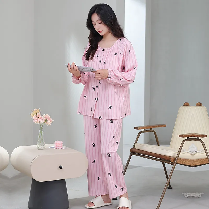 UAVAE Pajama Set Women's Image Color-3