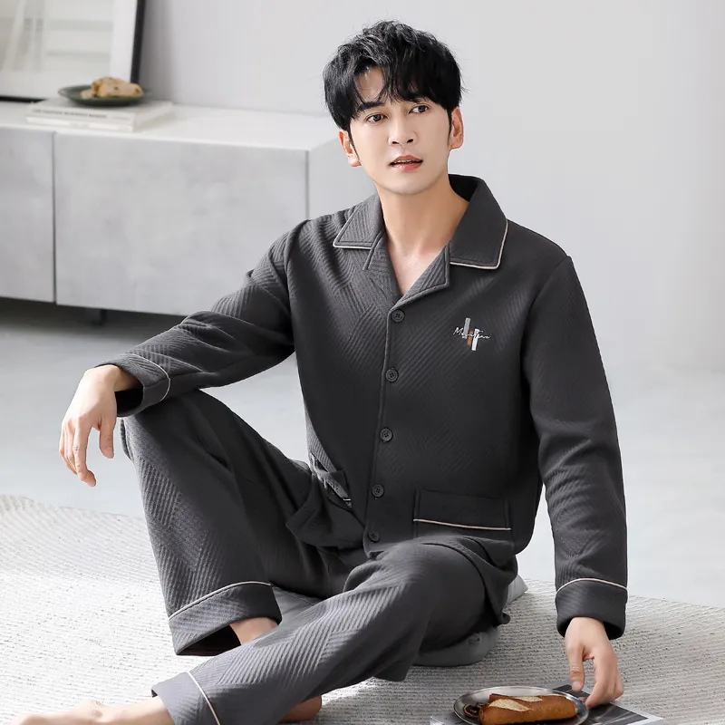 UAVAE Men Pajama Sets-2