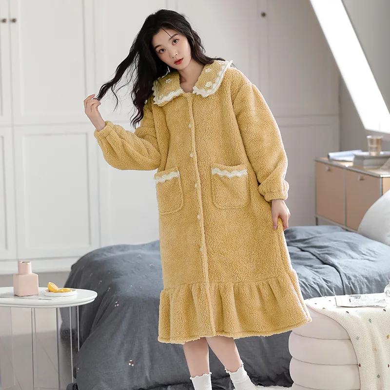 UAVAE Women's Bath Robes-3