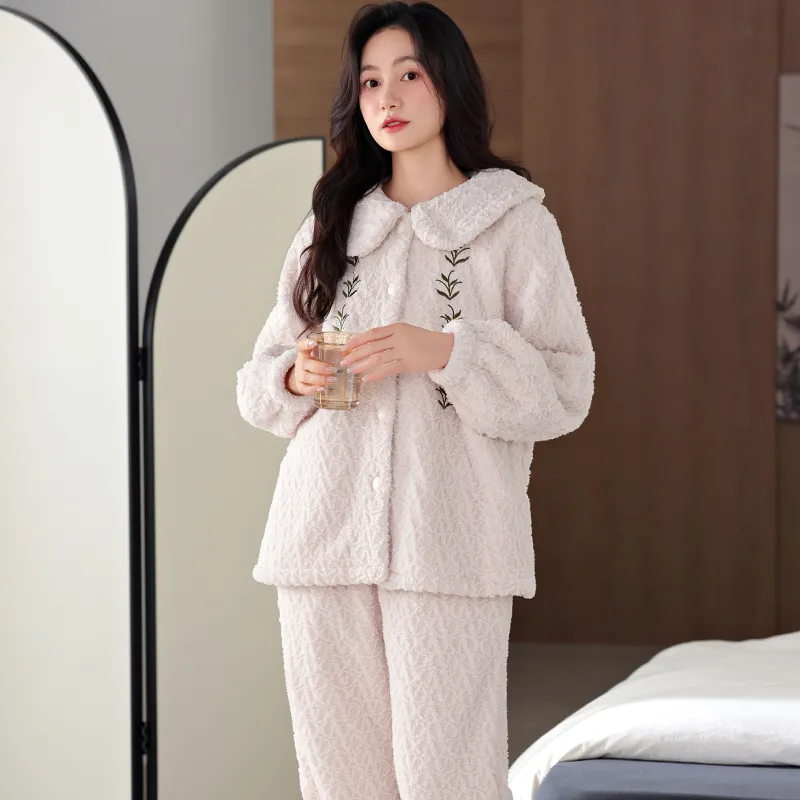 UAVAE Pajama Set Women's Image Color-2