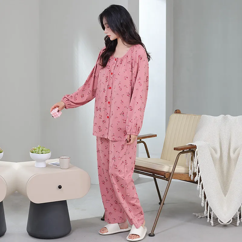 UAVAE Pajama Set Women's Image Color-4