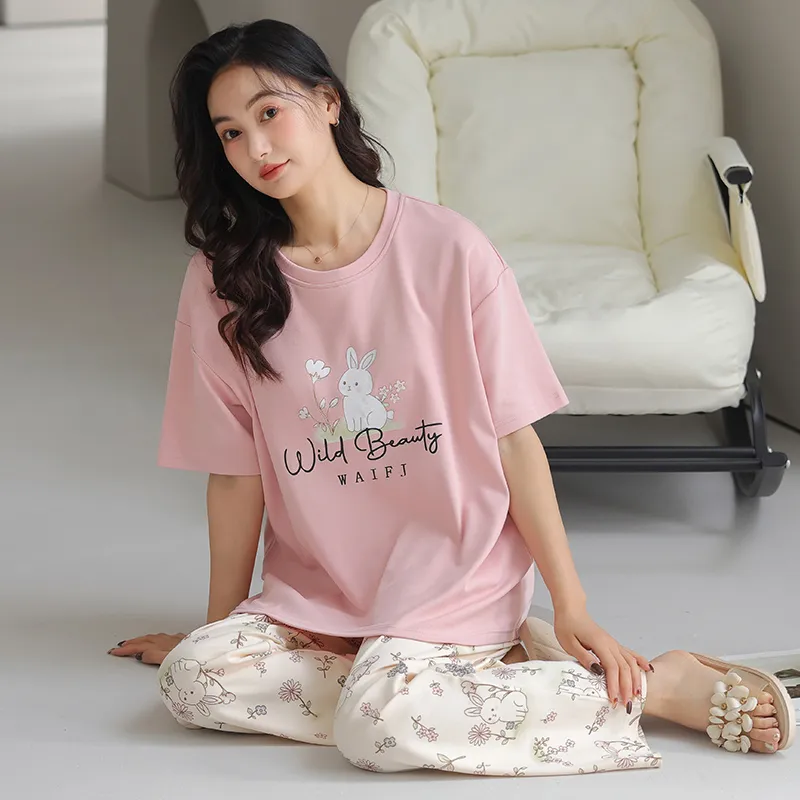 UAVAE Pajama Set Women's Image Color-5