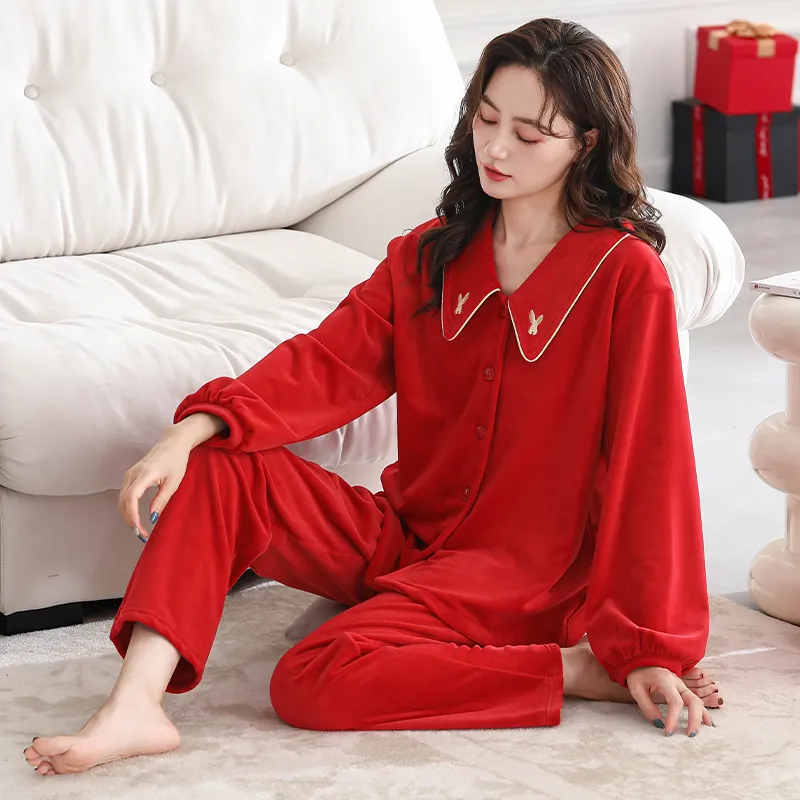 UAVAE Women's Pajama Sets-4