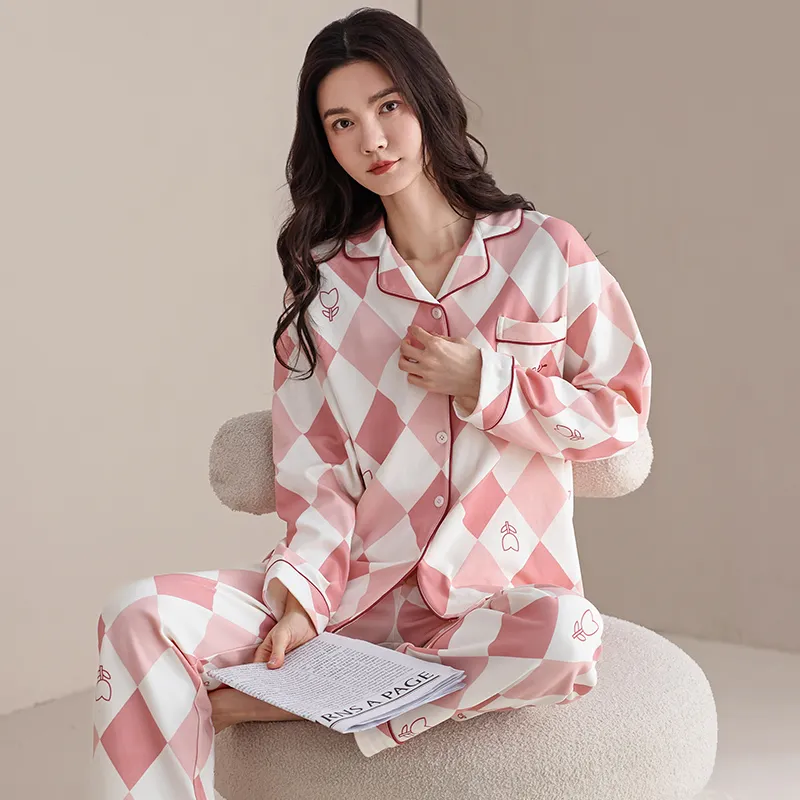 UAVAE Pajama Set Women's Image Color-3