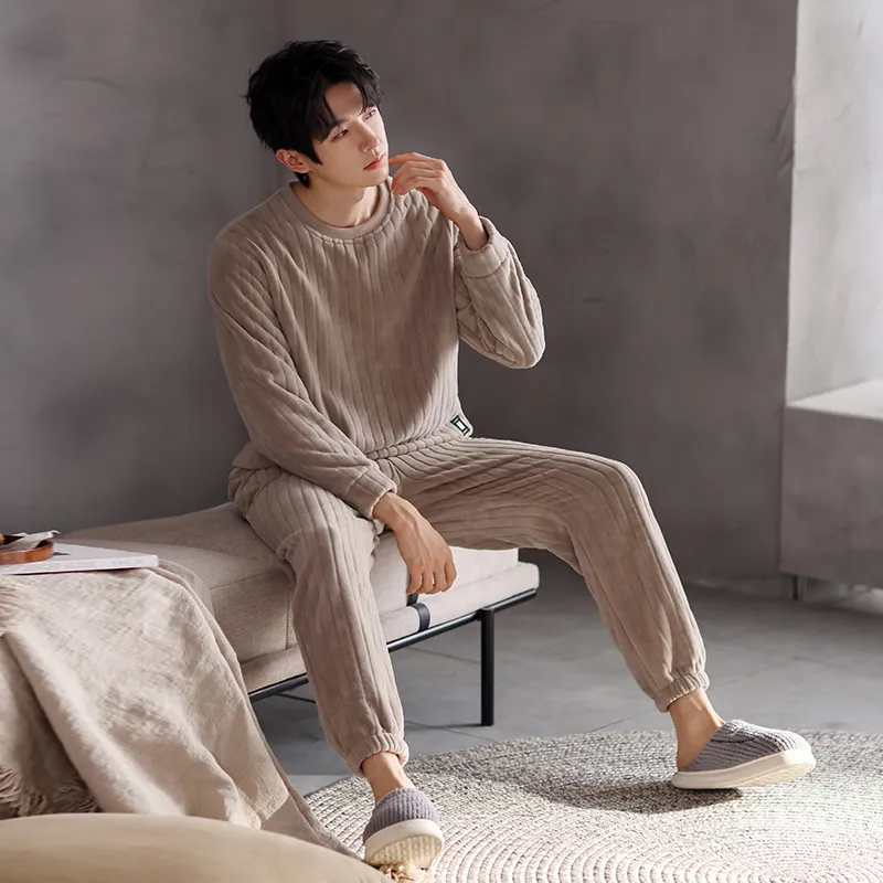 UAVAE Men Pajama Sets-3