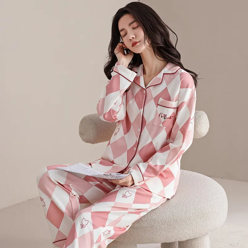 UAVAE Pajama Set Women's Image Color-4