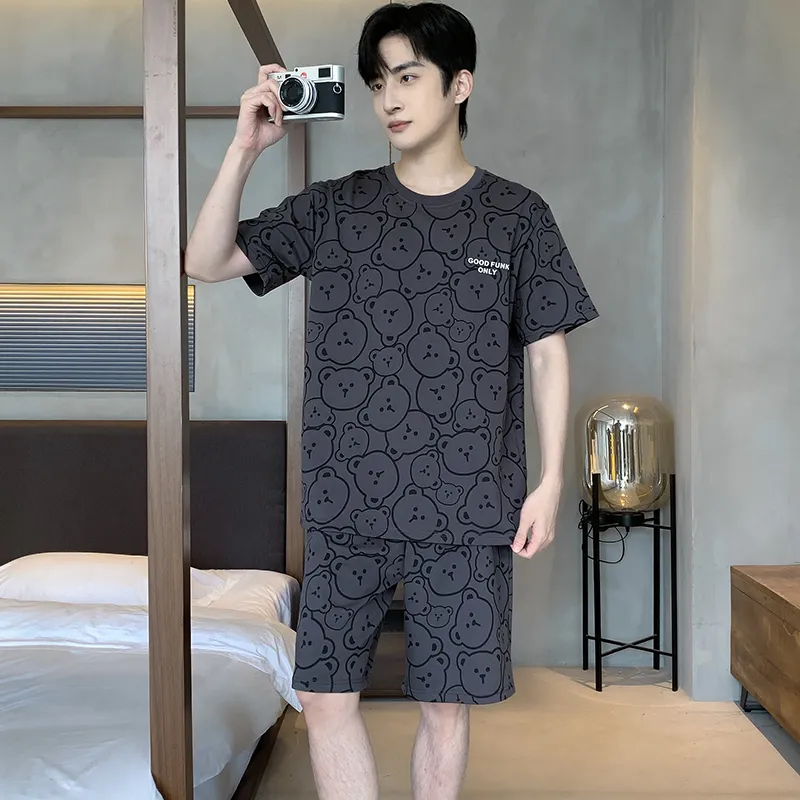 UAVAE Men Pajama Sets-5