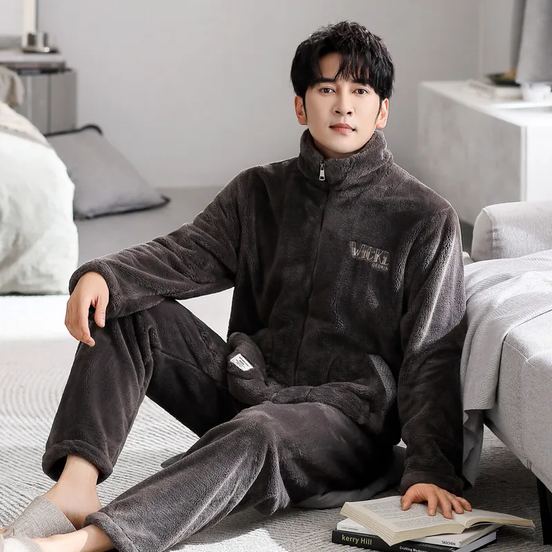 UAVAE Men Pajama Sets-5