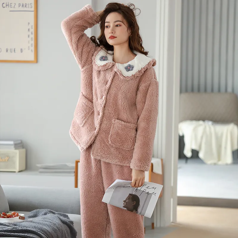 UAVAE Pajama Set Women's Image Color-5