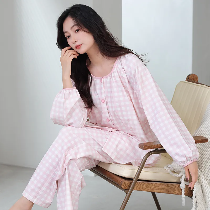 UAVAE Pajama Set Women's Image Color-4