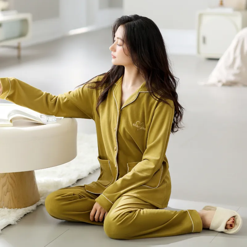 UAVAE Pajama Set Women's Image Color-2