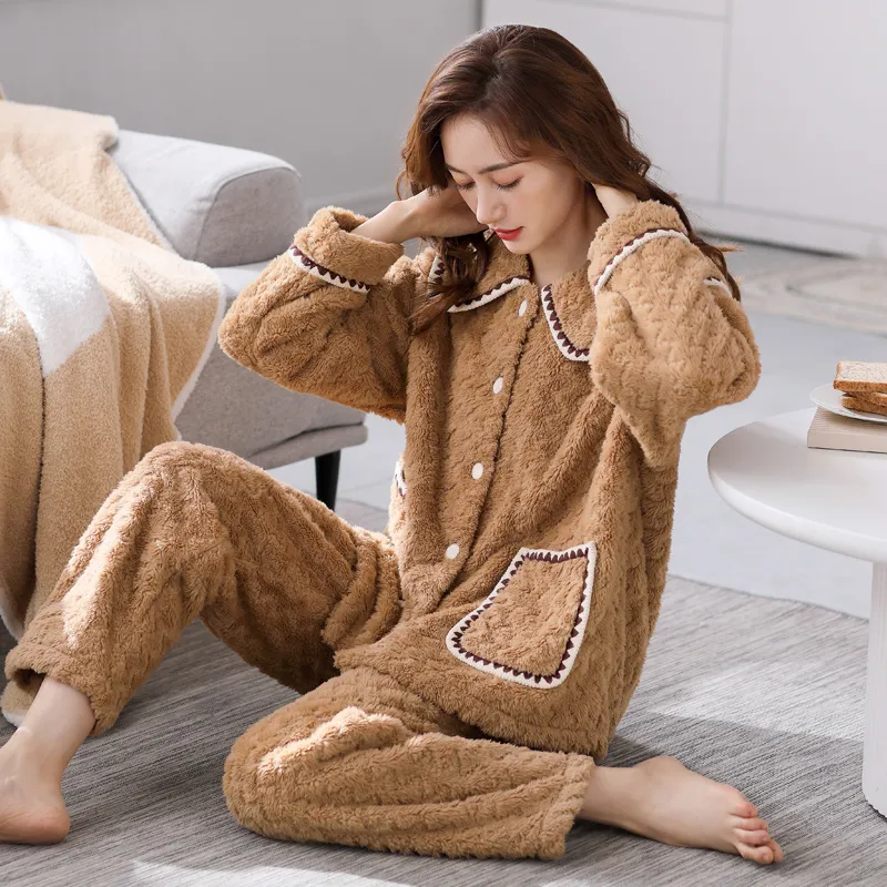 UAVAE Pajama Set Women's Image Color-2