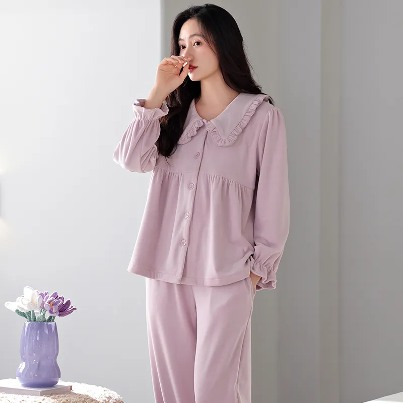 UAVAE Pajama Set Women's Image Color-5