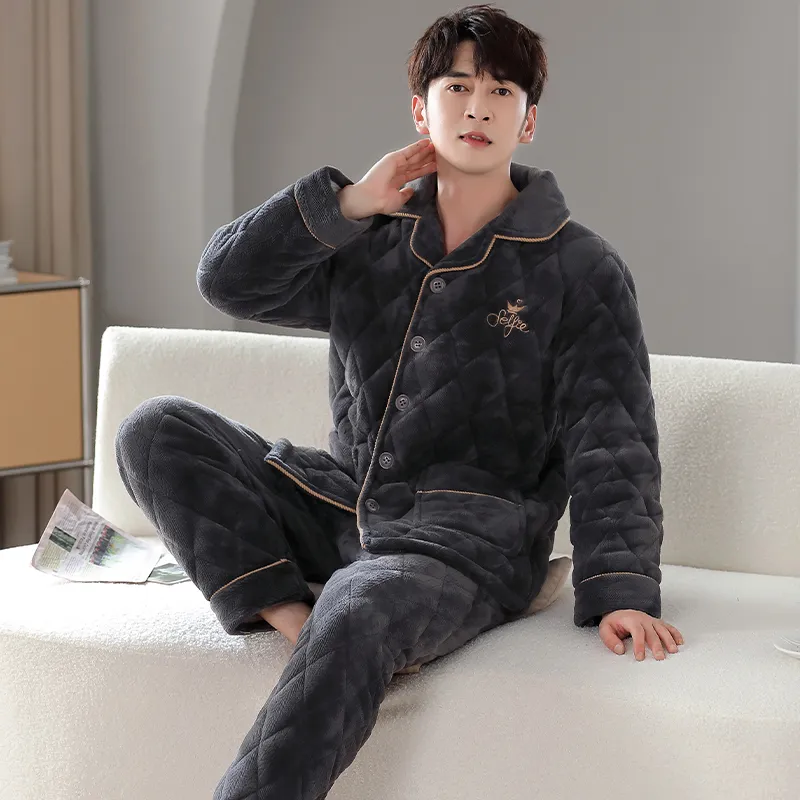 UAVAE Men Pajama Sets-8