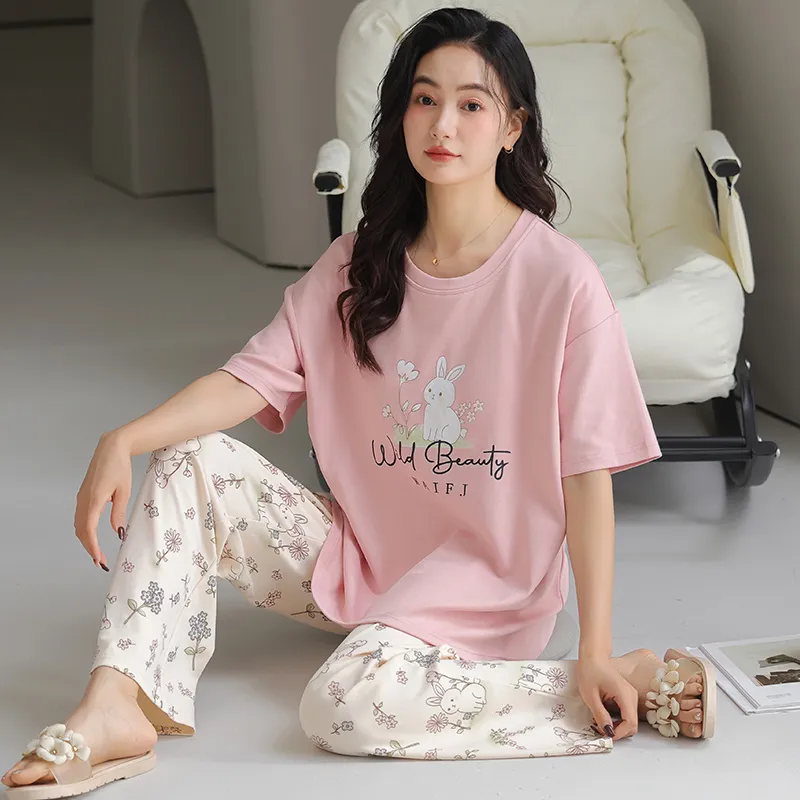 UAVAE Pajama Set Women's Image Color-1