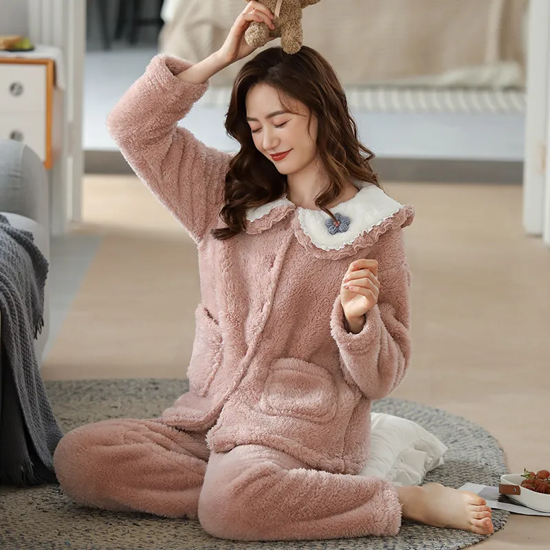 UAVAE Pajama Set Women's Image Color-6