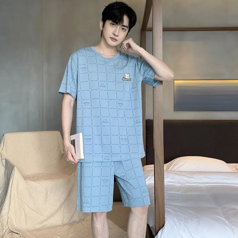 UAVAE Men Pajama Sets-13