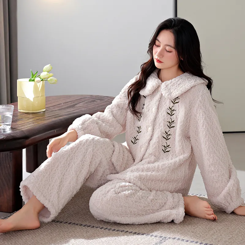 UAVAE Pajama Set Women's Image Color-4