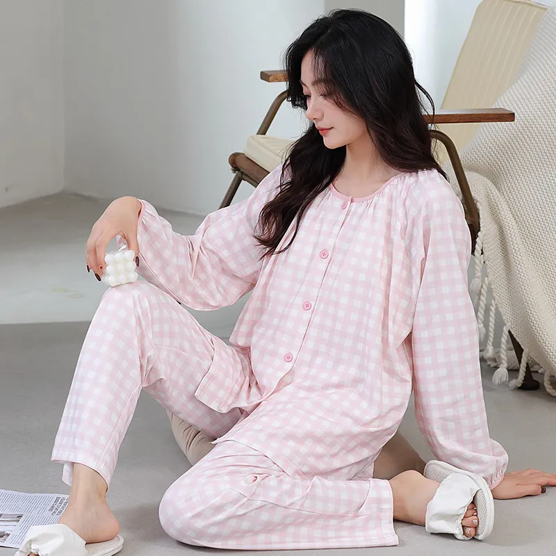 UAVAE Pajama Set Women's Image Color-5