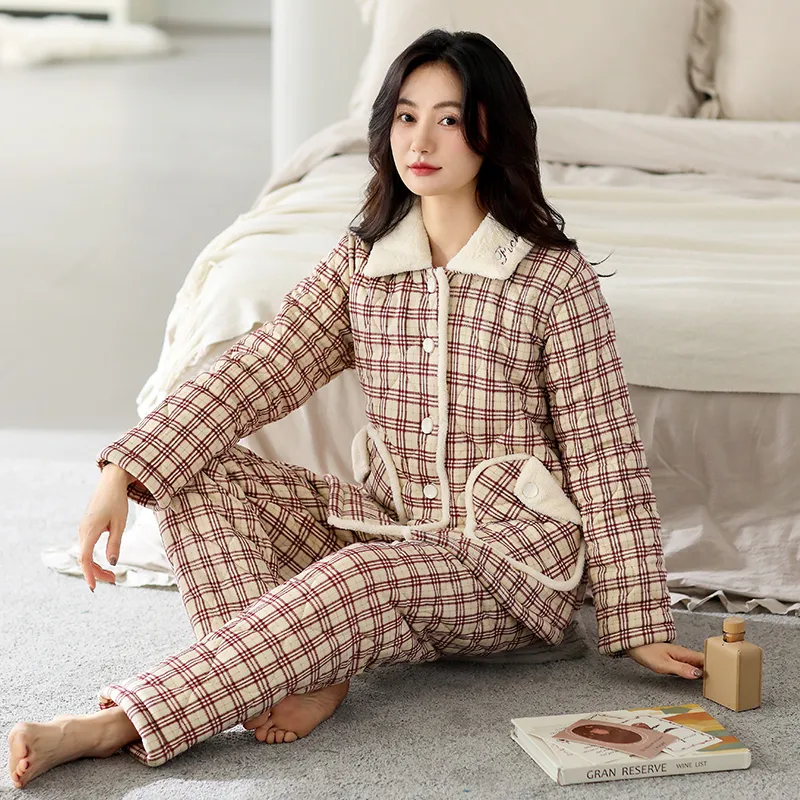 UAVAE Pajama Set Women's Image Color-1