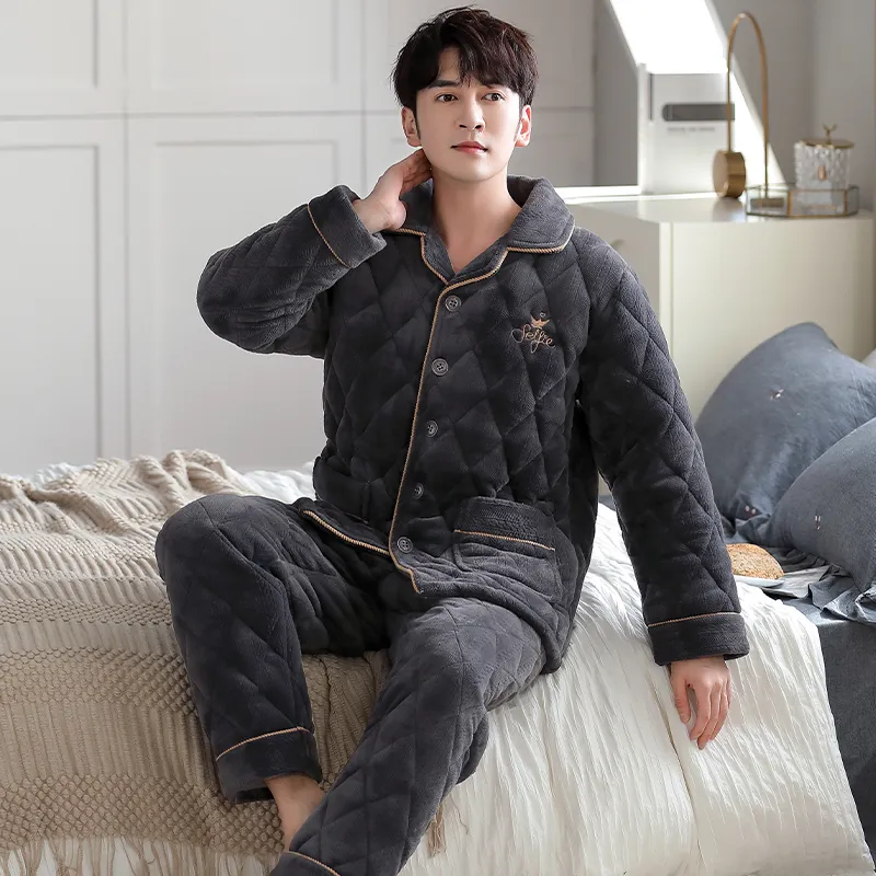 UAVAE Men Pajama Sets-12