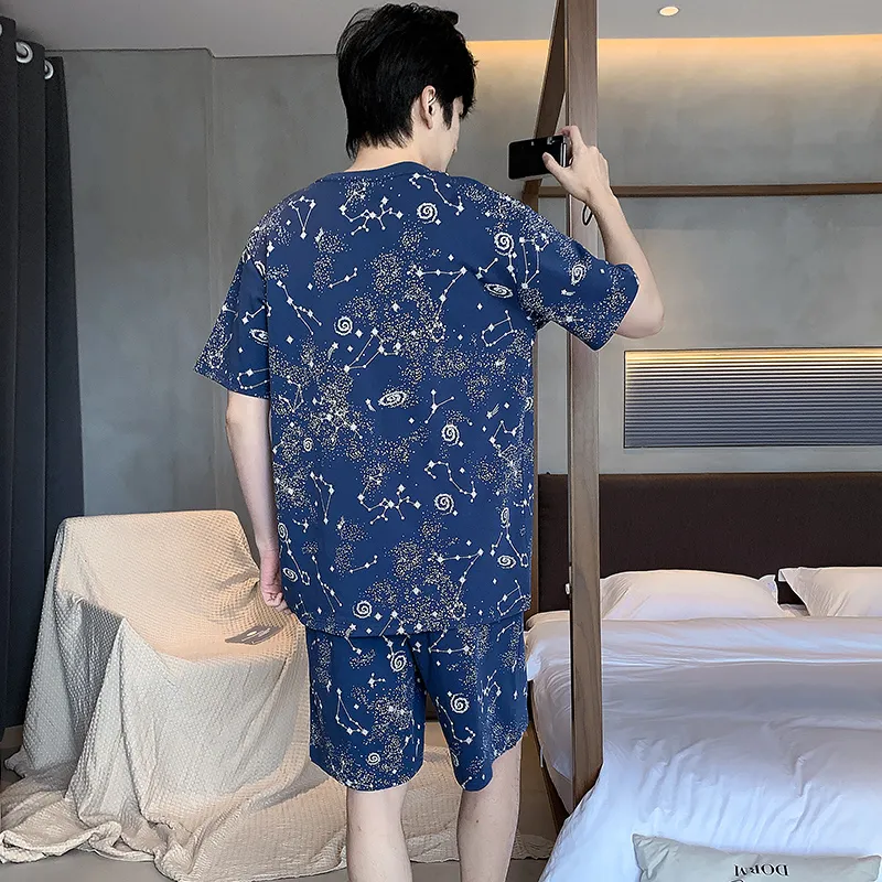 UAVAE Pajama Set Men's Image Color-7