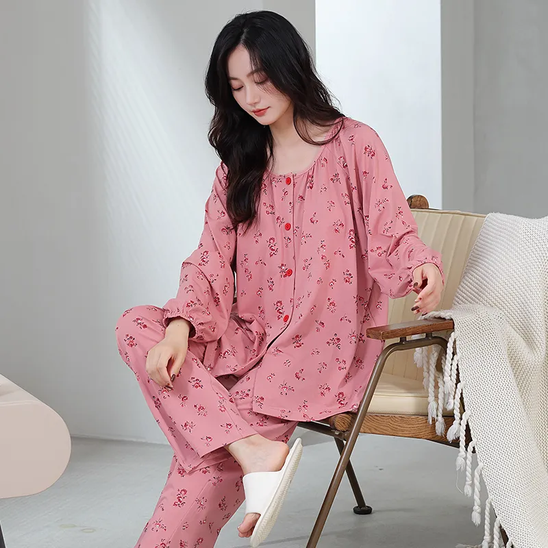 UAVAE Pajama Set Women's Image Color-2