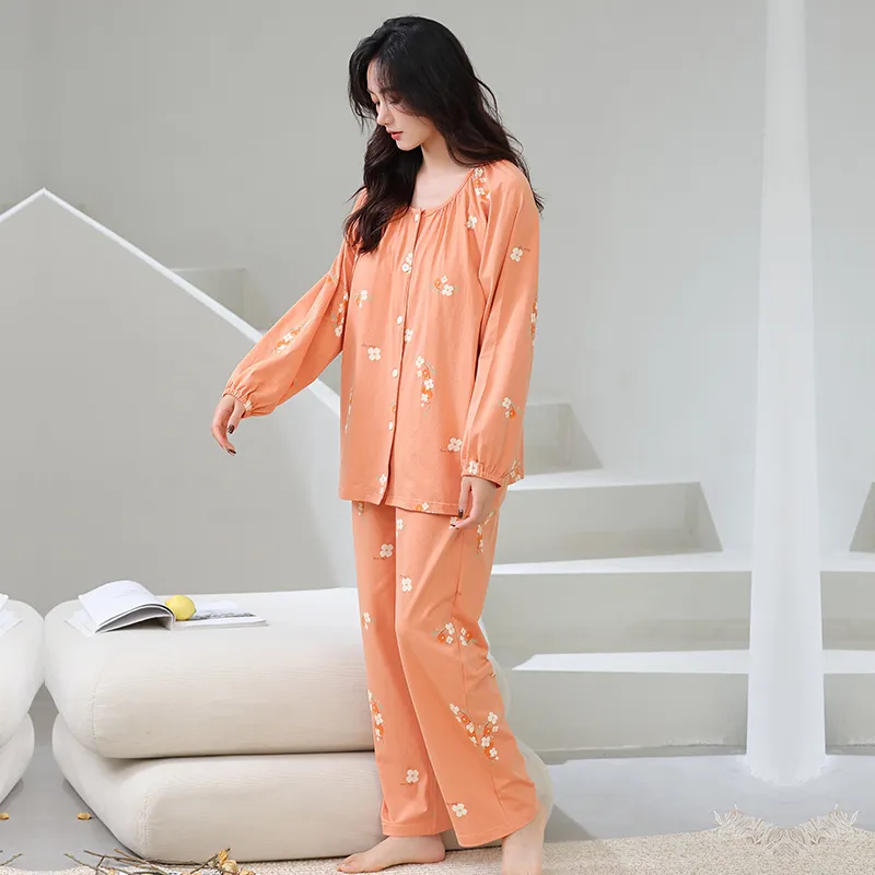 UAVAE Pajama Set Women's Image Color-4