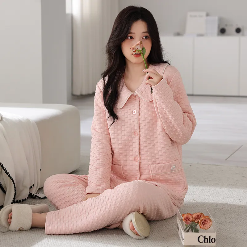 UAVAE Women's Pajama Sets-4