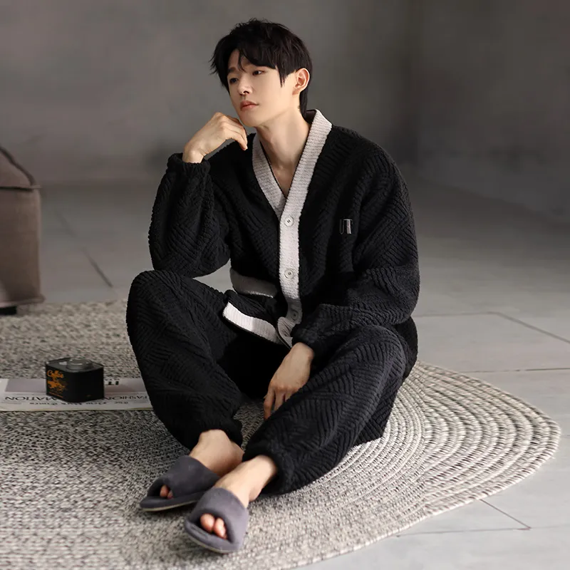 UAVAE Men Pajama Sets-2