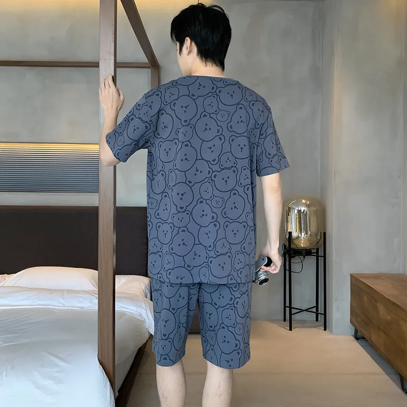 UAVAE Men Pajama Sets-13