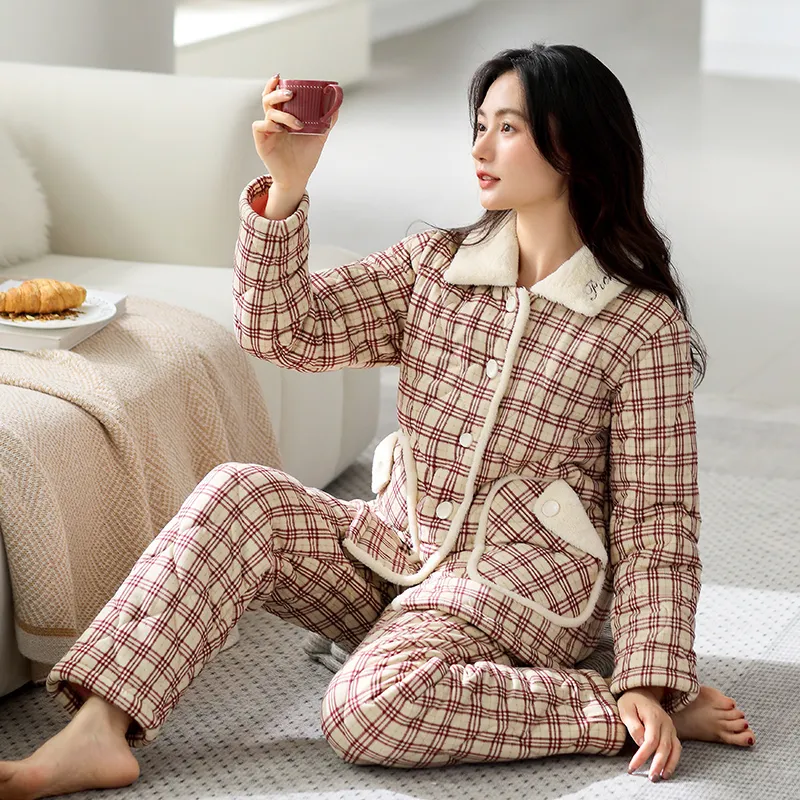 UAVAE Pajama Set Women's Image Color-6