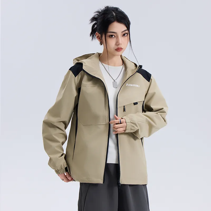 Kawasaki Waterproof And Windproof Windbreaker Jacket Unisex-26