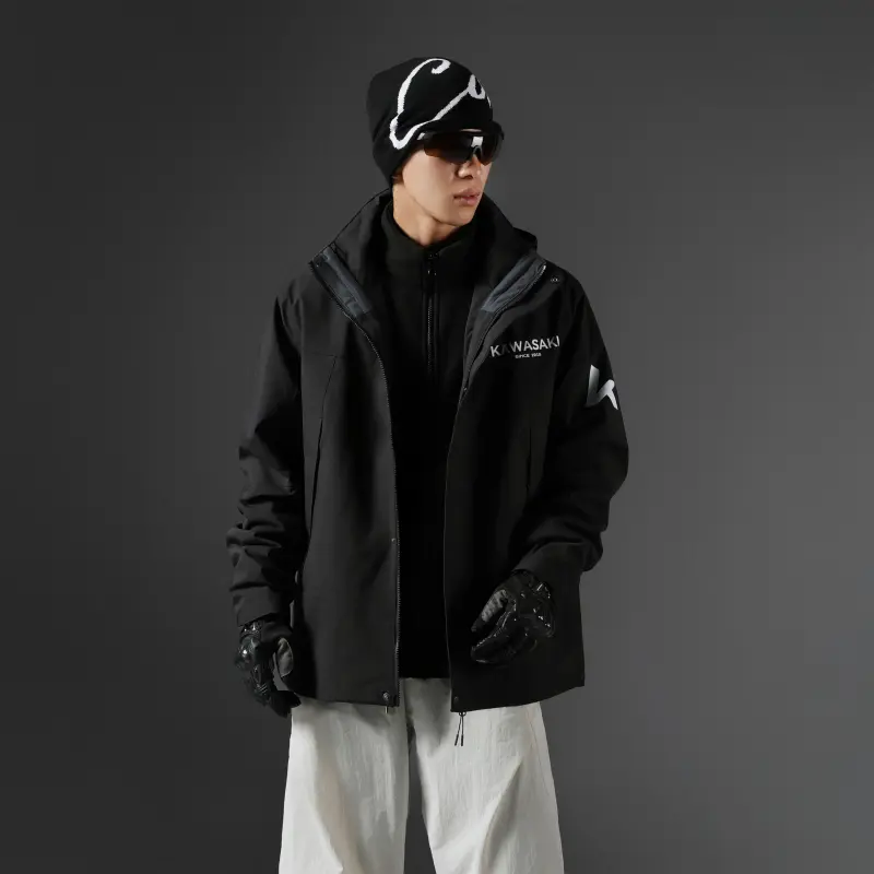 Kawasaki Windbreaker Jacket Unisex-4