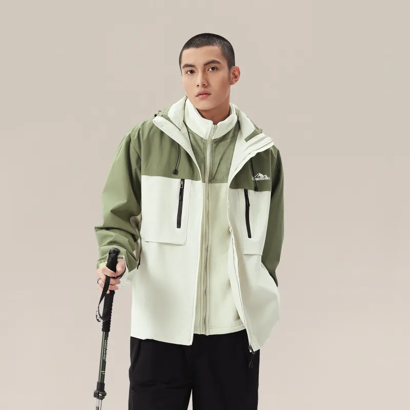 Kawasaki Windproof Wear Resistant Warm Water Repellent Windbreaker Jacket Unisex-27