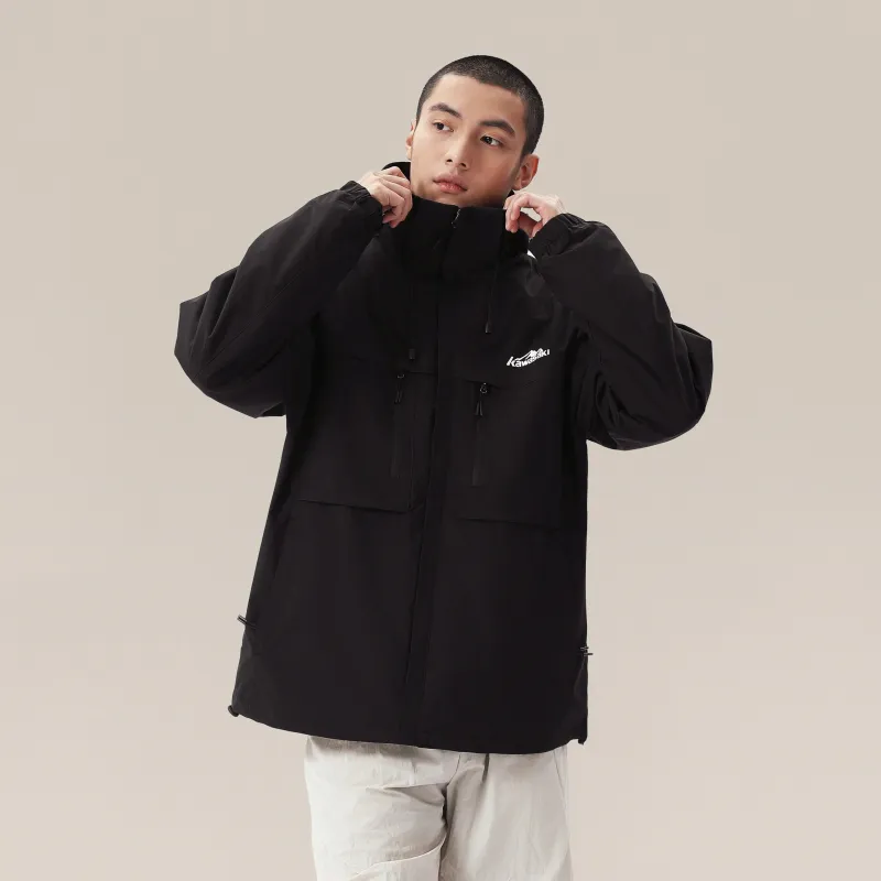 Kawasaki Windproof Wear Resistant Warm Water Repellent Windbreaker Jacket Unisex-2