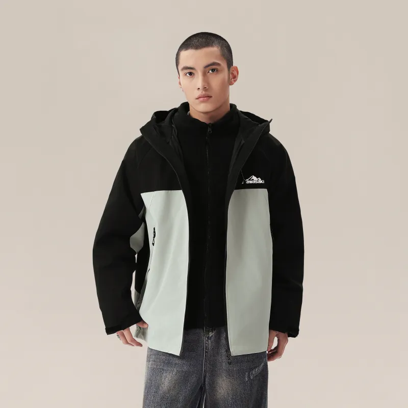 Kawasaki Windproof Wear Resistant Warm Water Repellent Coat Unisex-25