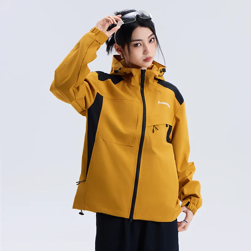 Kawasaki Waterproof And Windproof Windbreaker Jacket Unisex-23