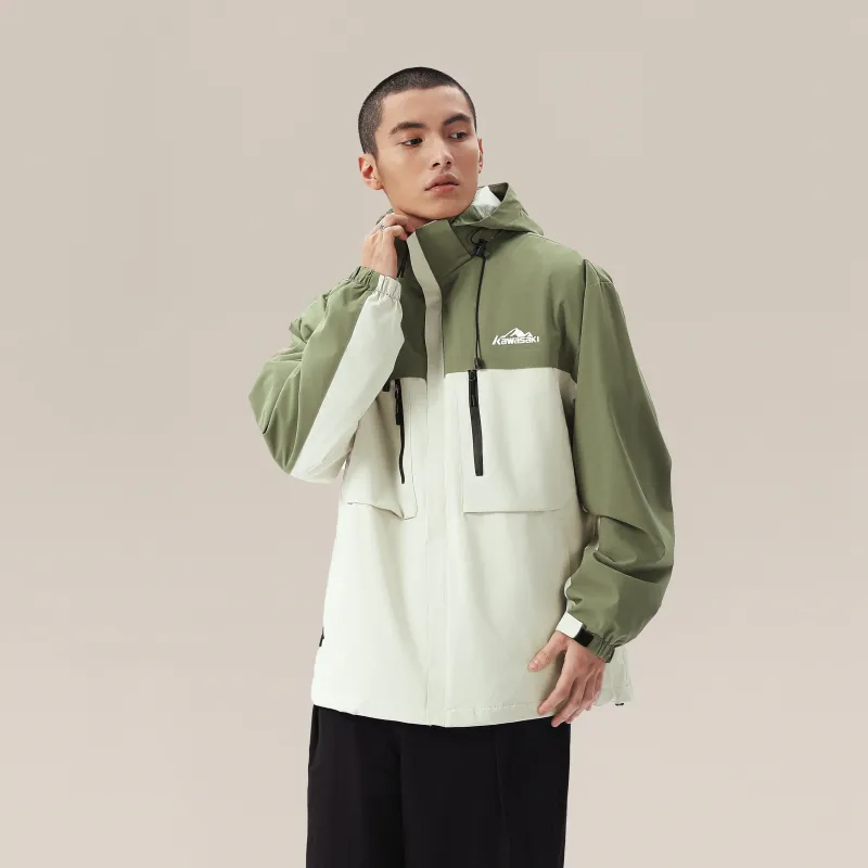 Kawasaki Windproof Wear Resistant Warm Water Repellent Windbreaker Jacket Unisex-29