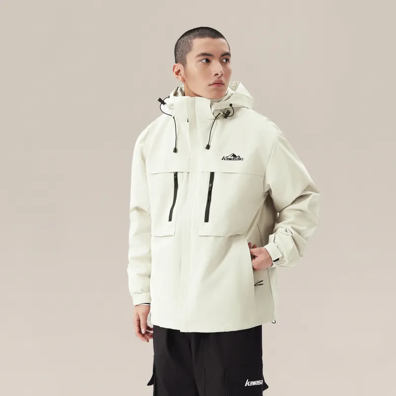 Kawasaki Windproof Wear Resistant Warm Water Repellent Windbreaker Jacket Unisex-6